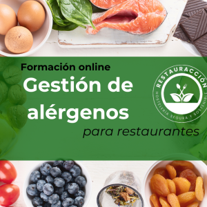 portada formación online gestión de alérgenos para restaurantes de campusrestaurAcción