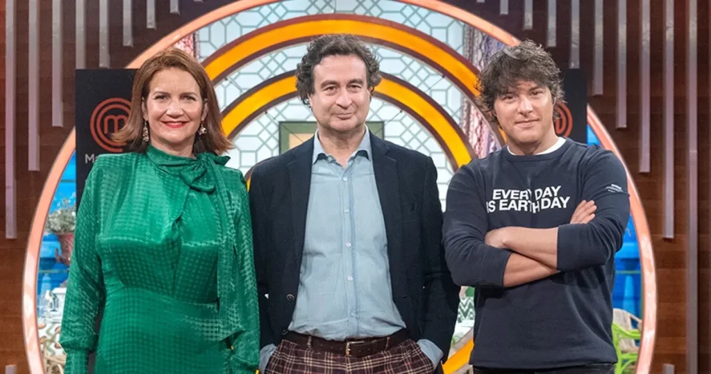 presentadores famosos programa televisión master chef españa
