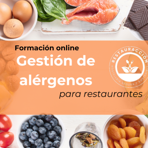 Formación online gestión de alérgenos para restaurantes RestaurAcción